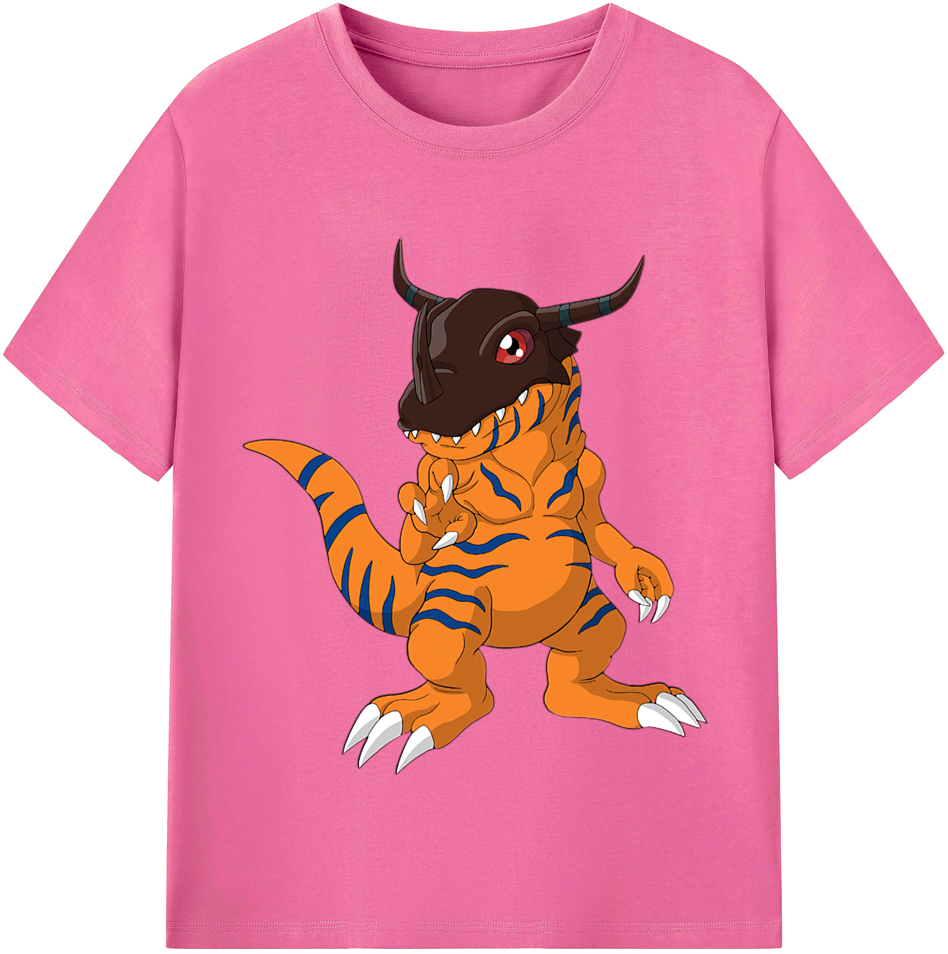 （画像用） Digimon デジタルモンスター/デジモン レディースカジュアルプリントTシャツ（綿100％）